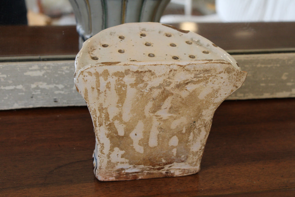 Antique French Faience Bough Pot