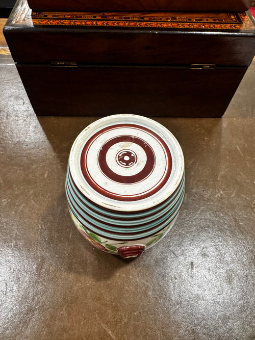 Antique 19th Century Bristol Spirit Barrel Keepsake Porcelain, England