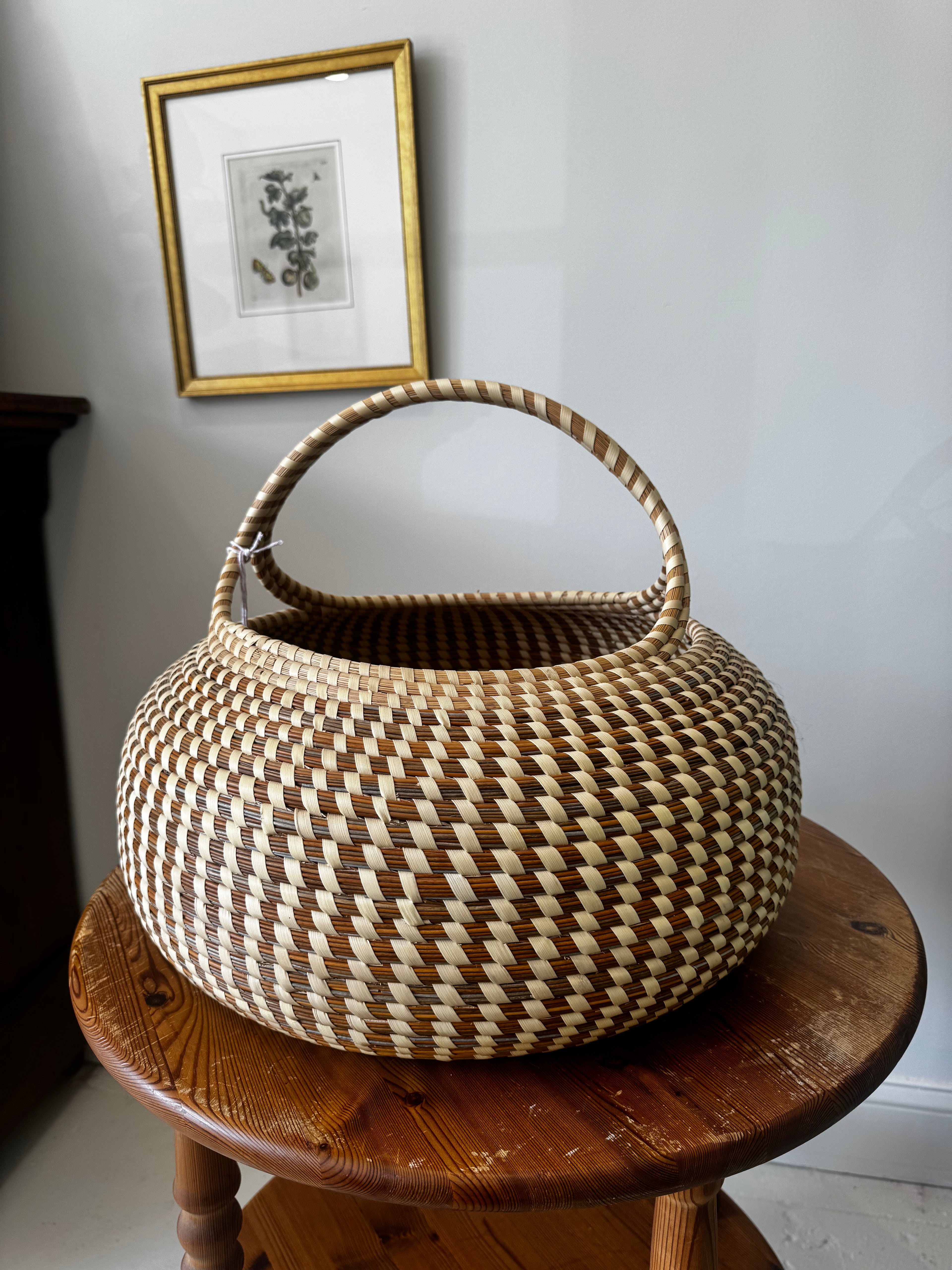 Vintage Charleston Gullah Sweetgrass Basket