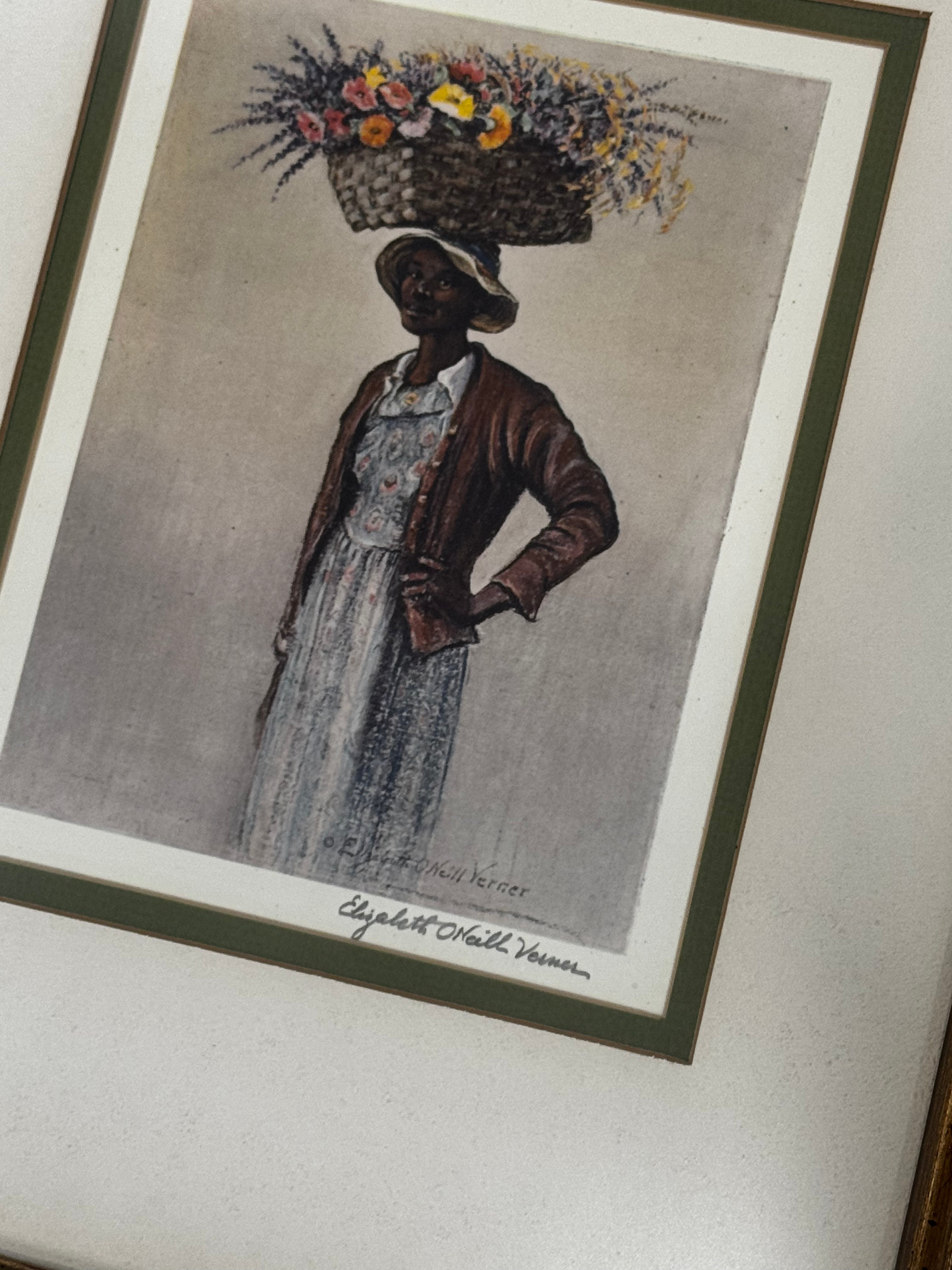 Elizabeth O’Neill Verner Signed Lithographs (Set of 3) – Charleston, SC, 1960s